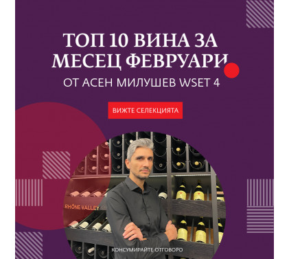 ТОП 10 вина за февруари