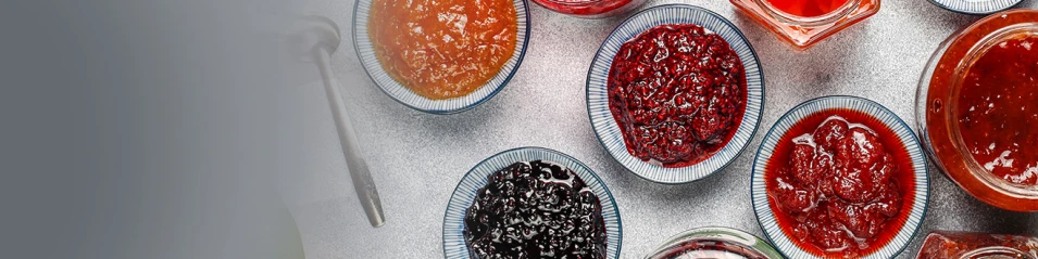 Sauces, dips, jams