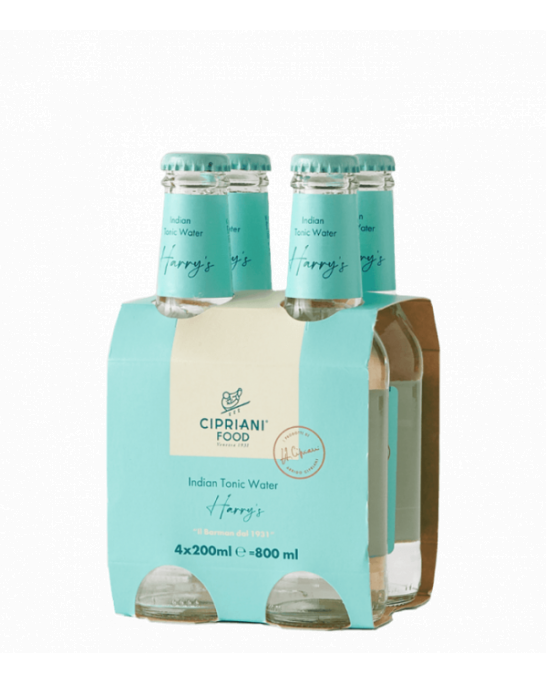 Package Harry's Indian Tonic Water Cipriani 4 x 200ml.
