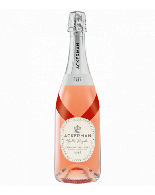 Crémant de Loire Rose Brut Bulle Royale Ackerman