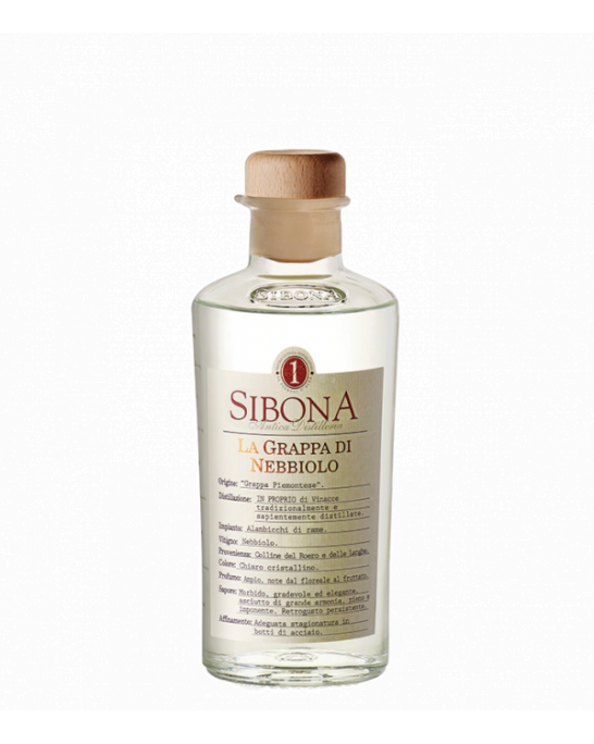 Grappa di Nebbiolo Sibona
