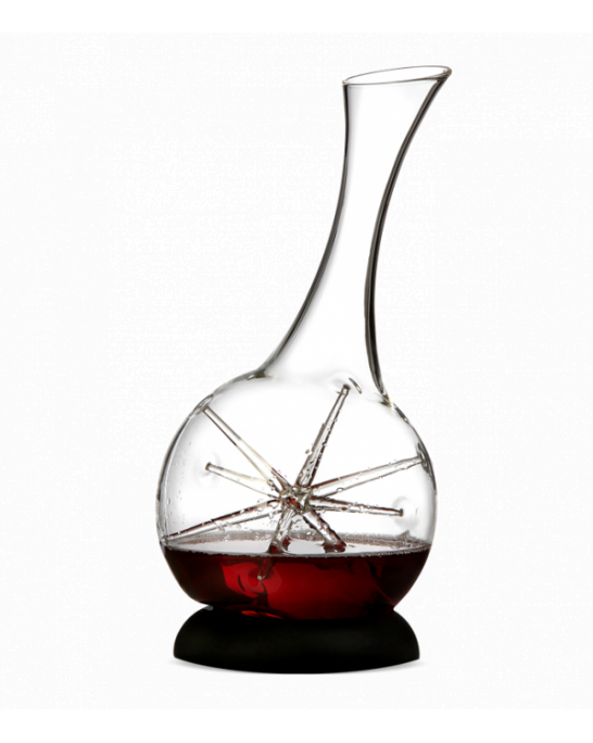 Decanter Star with silicone ring holder