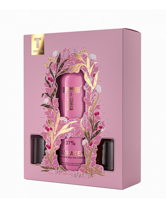 Tatratea 37% Hibiscus 0.7l + 2 shot