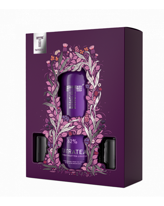 Tatratea 62% Forest Fruit 0.7l + 2 shot