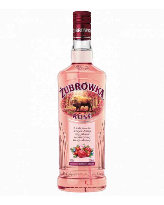 Vodka Zubrowka Rose 0.7