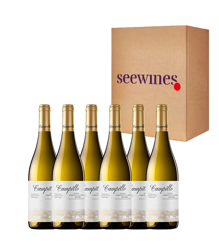 Pack 6 bottles Campillo Blanco Barrica