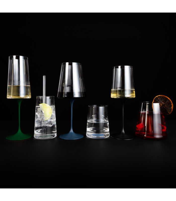 Чаша за червено вино Trebonn Split Glass tumbler Синя 2 бр.