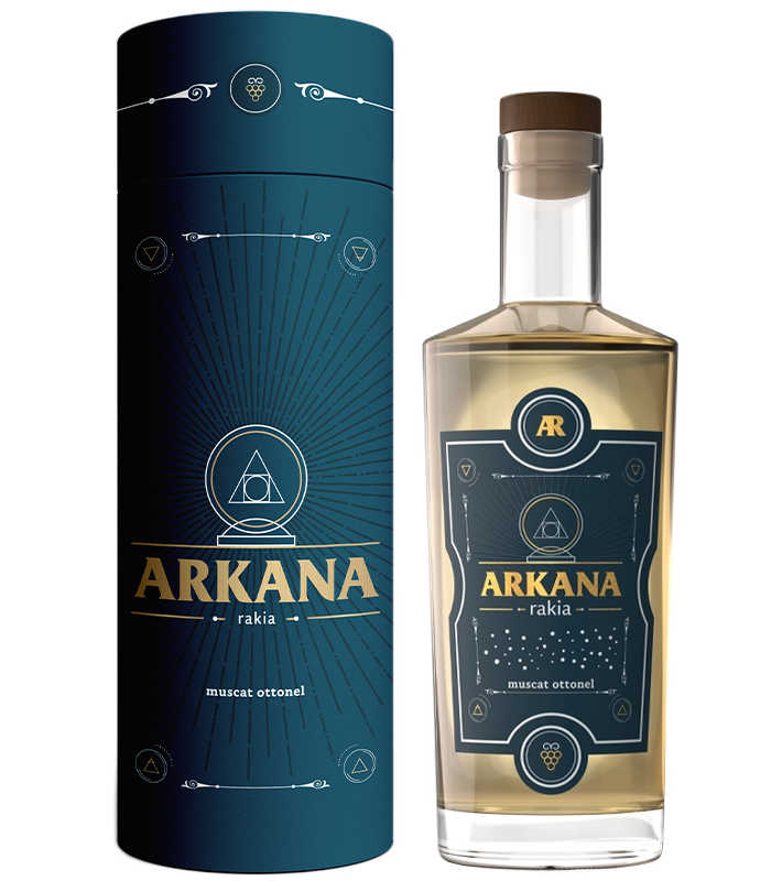 RAKIA ARKANA 42% 0.700ml. + Luxury Box