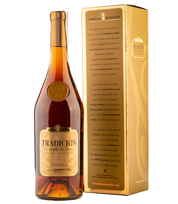 Brandy Tradicion SGR Bodegas Tradicion