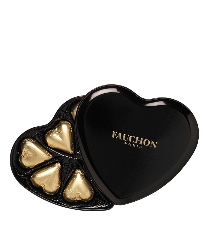 Fauchon Chocolat 7 Coeurs Noir