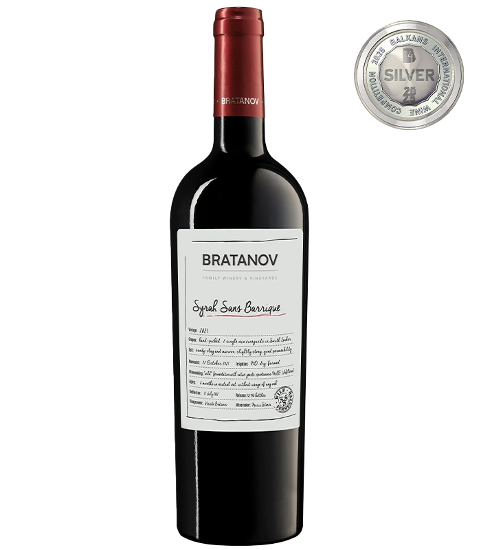 Bratanov Syrah Sans Barrique