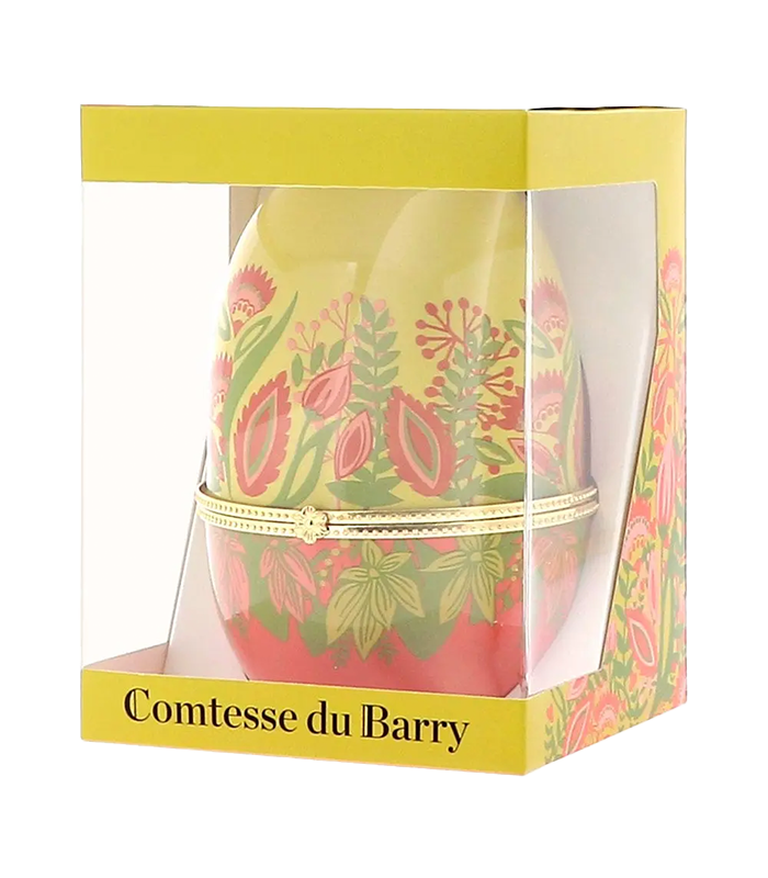 Big Comtesse du Barry porcelain Easter eggs Comtesse du Barry