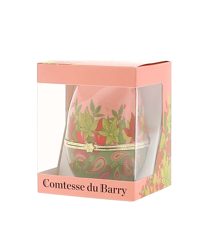 Big Comtesse du Barry porcelain Easter eggs Comtesse du Barry