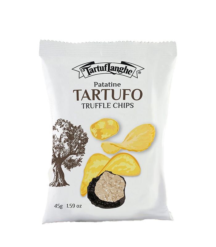 Chips with dark truffle