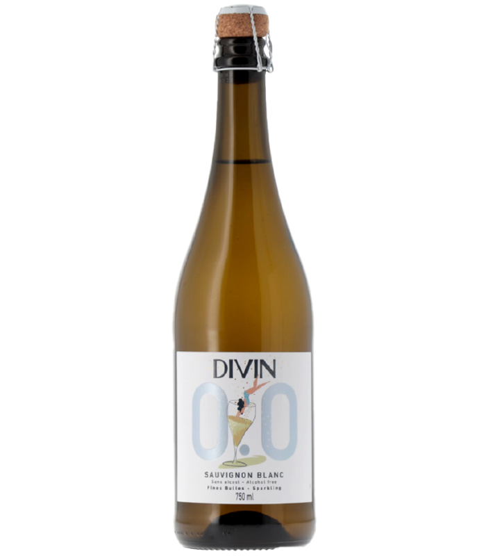 Divin Sauvignon Blanc 0.0% Sparkling Blanc Divin NV