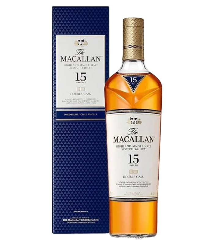 Single Malt Scotch Whisky Macallan Double Cask 15 Years Old