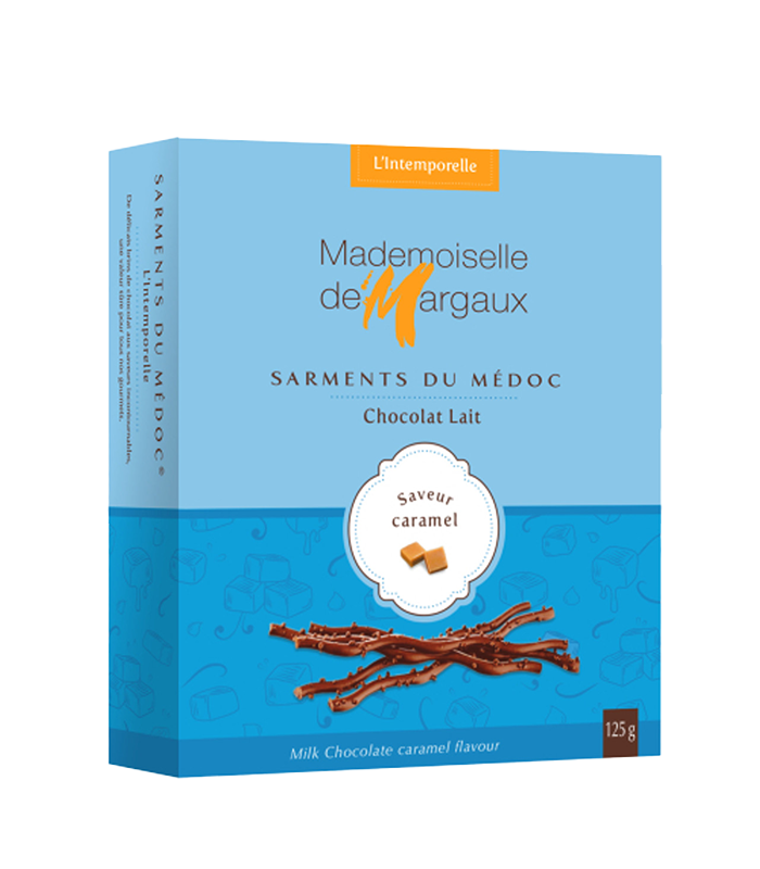 Mademoiselle de Margaux  chocolate sticks caramel