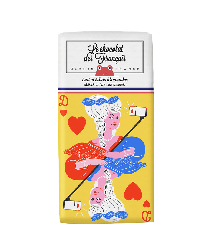 Maria - Antoaneta Milk chocolate & almond flakes