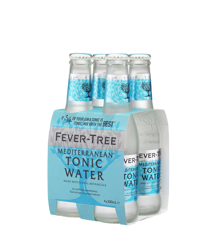 MEDITERRANEAN TONIC FEVER TREE 4 X 200 ml
