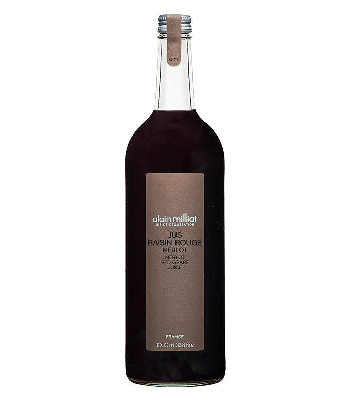 Merlot Red Grape Juice 1L Alain Milliat