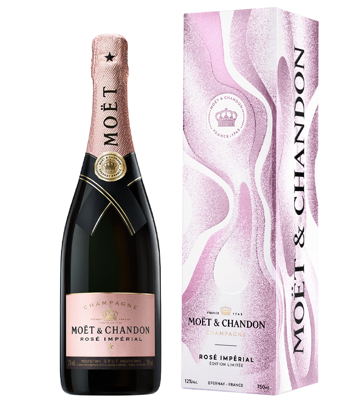 Moet Rose Imperial Festive Box 2023