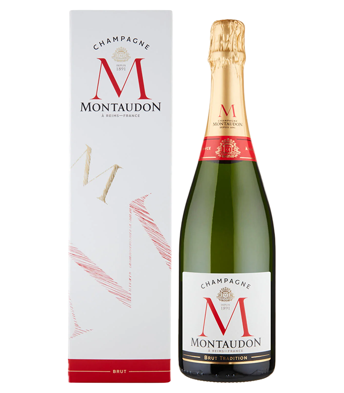 Champagne Montaudon Brut Tradition with Gift Box