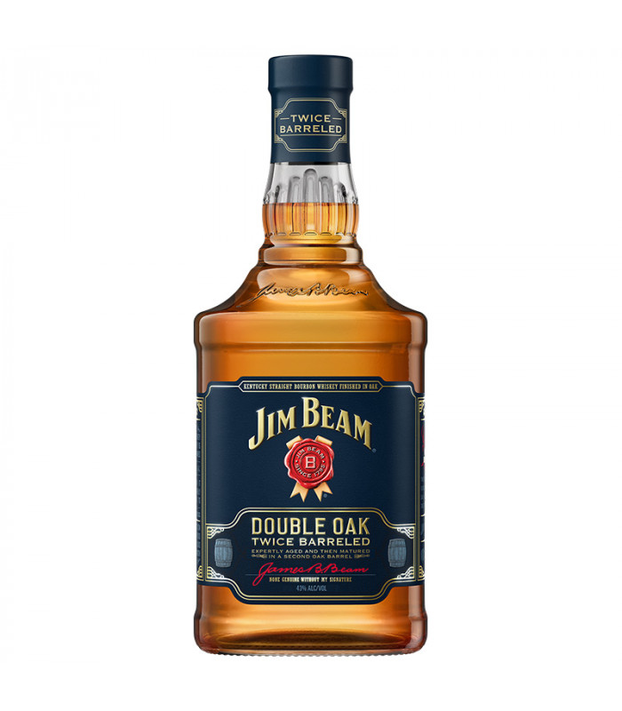 Jim Beam Double Oak Bourbone 43% 0.7L