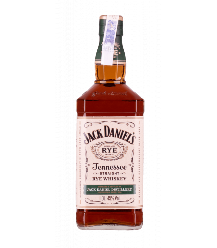 Уиски Джак Даниелс Ръж - 1л.