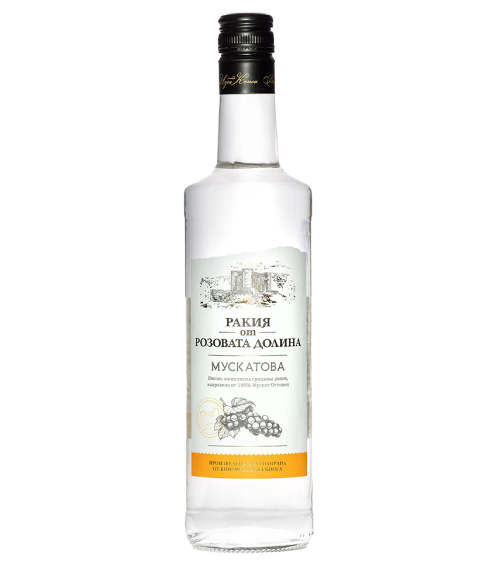 Гроздова ракия Мускатова 0.700мл. Шато Копса