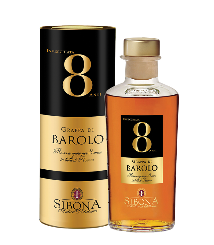 Grappa Barolo 8 Years Sibona