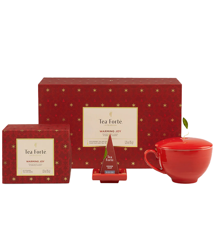 Tea Forte Christmas Set – Cup, Saucer & Tea
