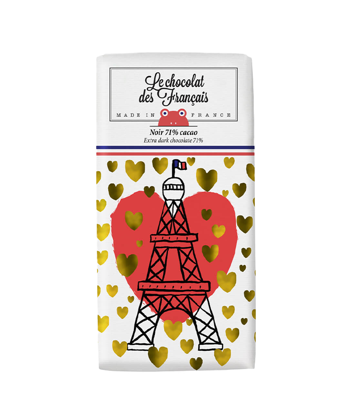 " Eiffel Tower Chocolat Noir 71%        "