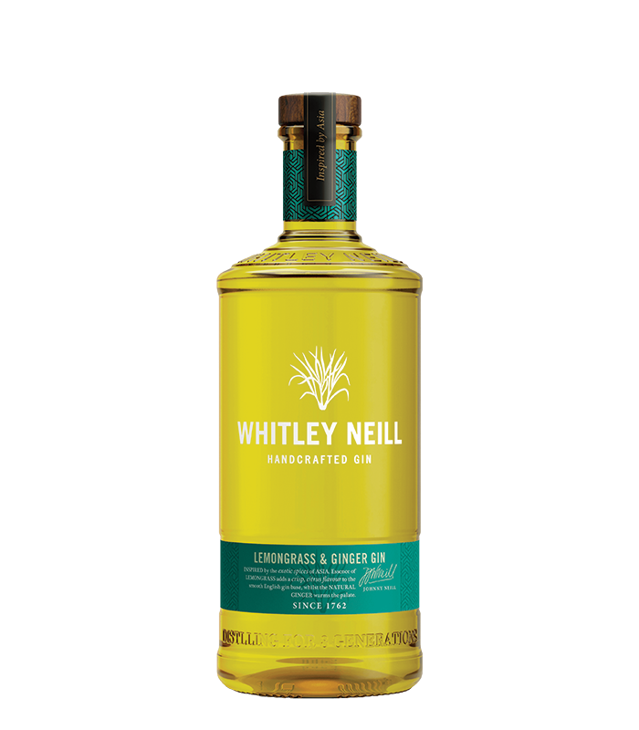 Whitley Neill LEMONGRASS GINGER 43%, 0.7л