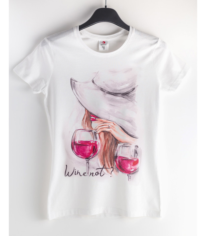 T-shirt Lady with Hat