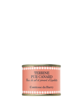 Duck meat terrine with hot espelette pepper