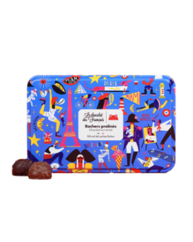 France 15 milk & dark pralines Rochers