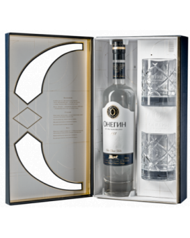 Водка Онегин Кутия с две чаши