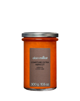 Apricot extra jam 300g. Alain Milliat
