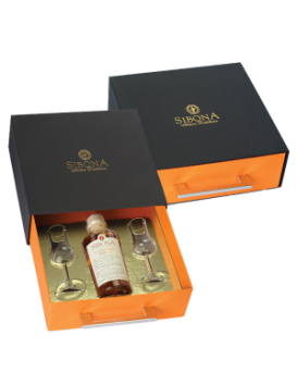 Gift Box Cassetto Barolo + 2 glasses Sibona