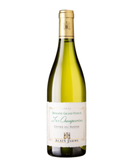 Les Champauvins Cotes du Rhone Blanc Alain Jaume