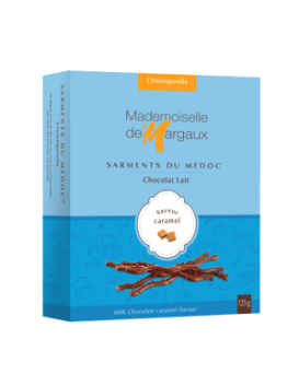 Mademoiselle de margaux chocolate sticks caramel