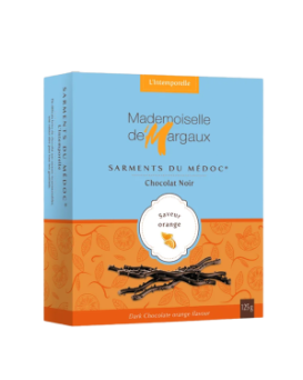 Mademoiselle de margaux chocolate sticks orange