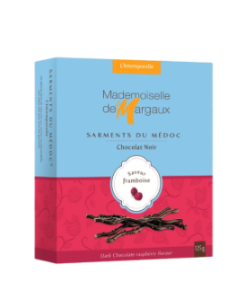 Mademoiselle de margaux chocolate sticks raspberry