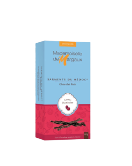 Mademoiselle de Margaux chocolate sticks raspberry