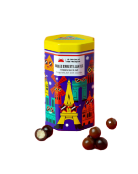 Monuments Milk & Dark chocolate covered cereals balls In