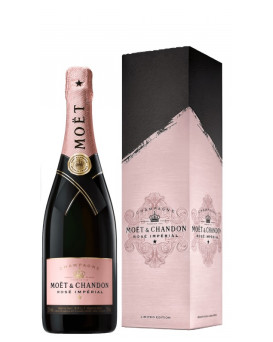 Шампанско Моет Розе Signature с Кутия