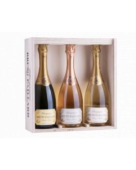 Бруно Пайар Премиер Кюве, Розе & Блан де Блан в дървена кутия