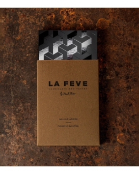 La Feve Hazelnut Coffee Chocolate Bar