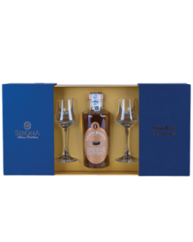 Primo Piano Sothern gift box with 2 Sibona glasses