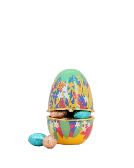 Small Comtesse du Barry porcelain Easter eggs